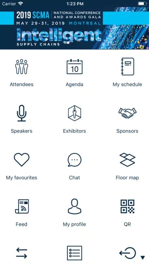 ภาพหน้าจอของ 2019 SCMA National Conference