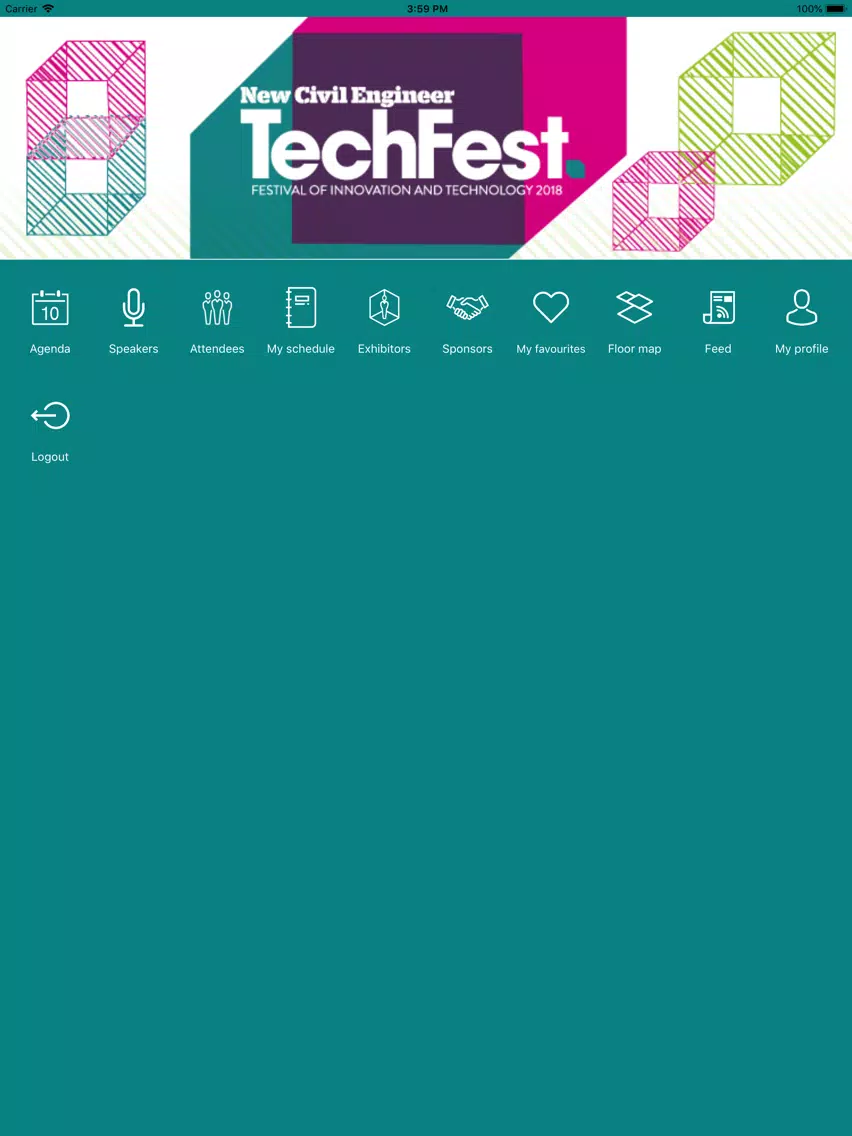 NCE TechFest 2018 iPad  Ekran Görüntüleri