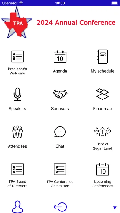 TPA 2024 Conferences Screenshots