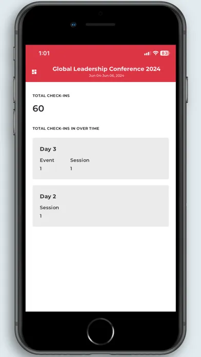 Captures d'écran de EventsMo Host App