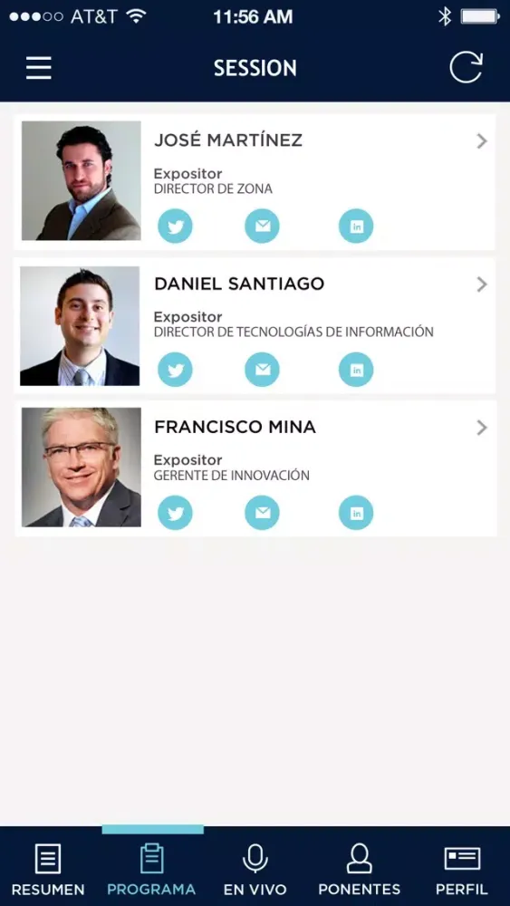 Capturas de pantalla de Polaris HealthTech Events