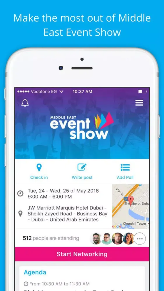 Capturas de pantalla de Middle East EVENT Show 2016
