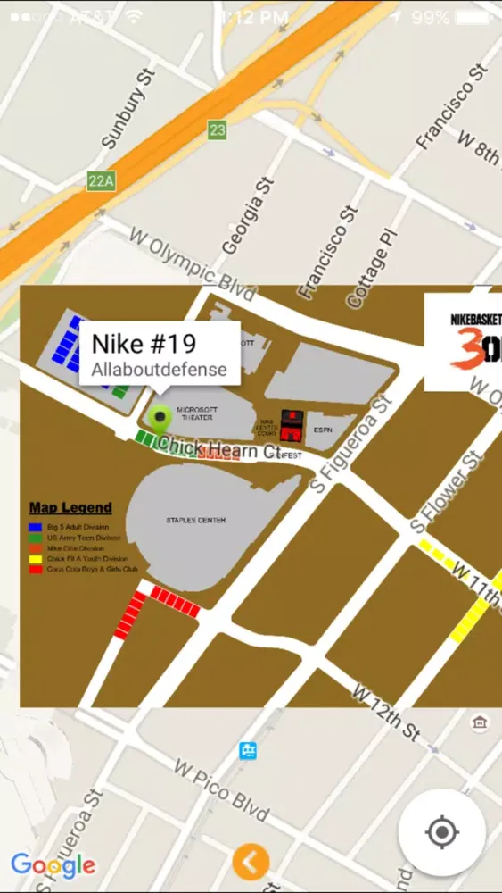 Скриншоты Nike 3ON3 2019