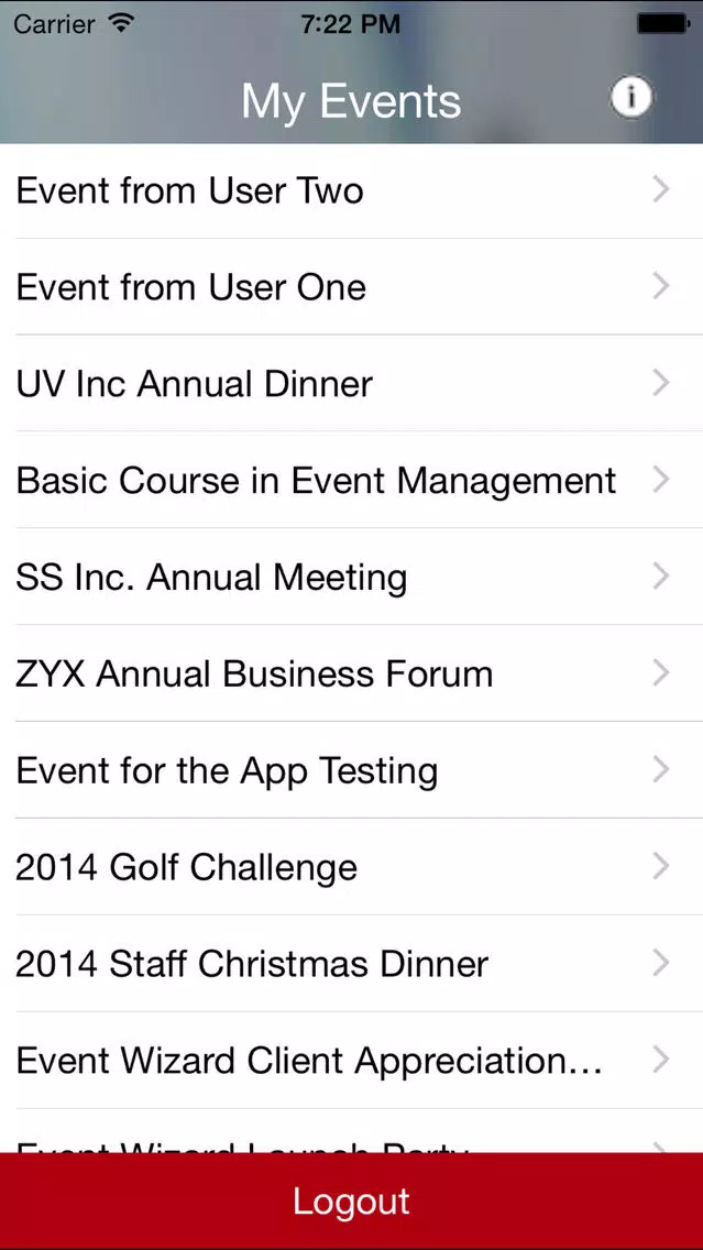 Event Wizard Attendee Scanner for iPhone スクリーンショット