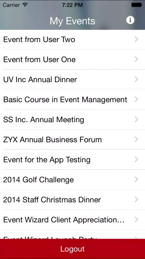 Event Wizard Attendee Scanner for iPhone應用截圖