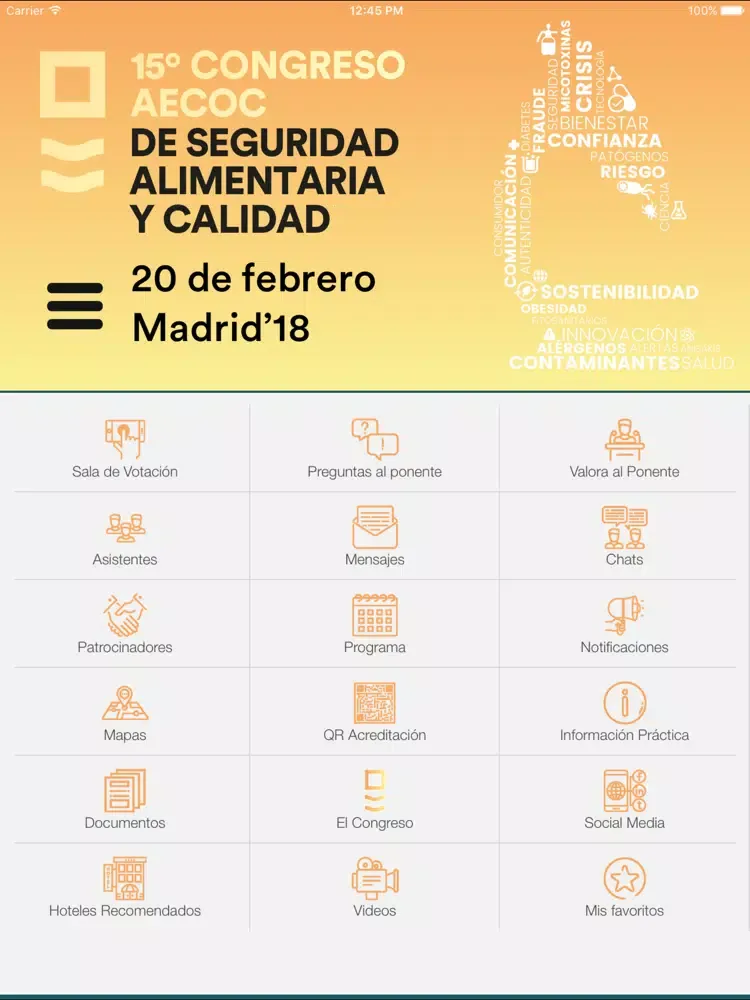 AECOC Seg Alimentaria y Calid. iPad 應用截圖