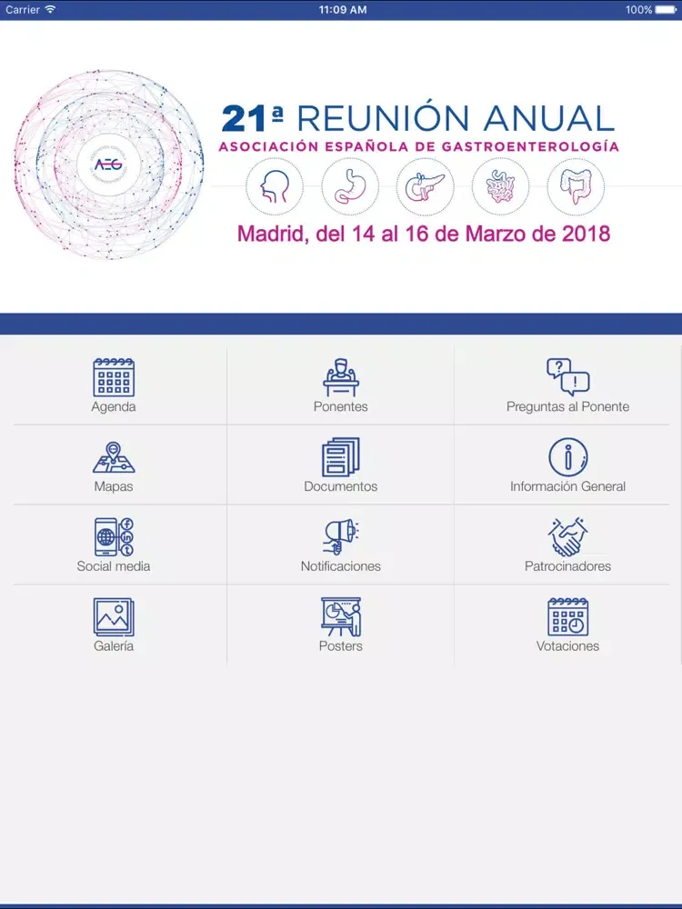 AEGASTRO2018 iPad  Screenshots