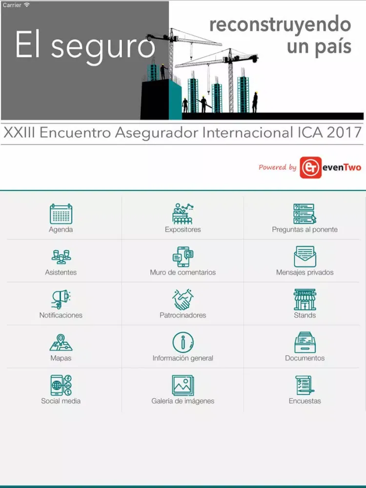 XXIII Encuentro Asegurador iPad  Screenshots