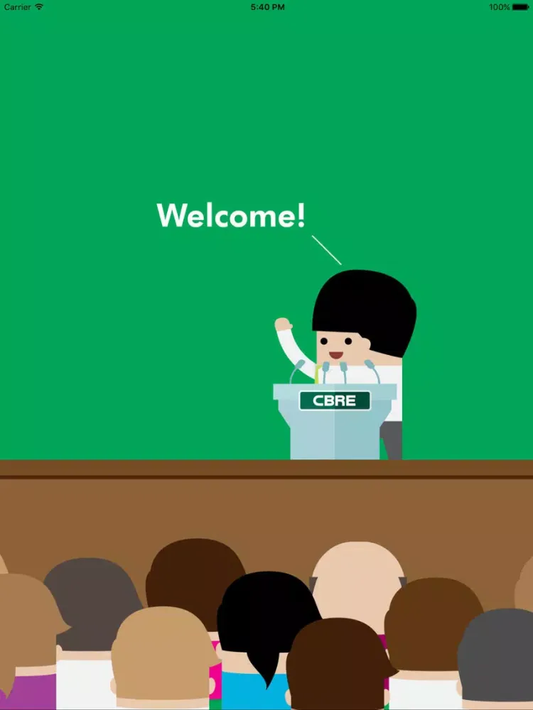 CBRE Events Spain iPad  スクリーンショット