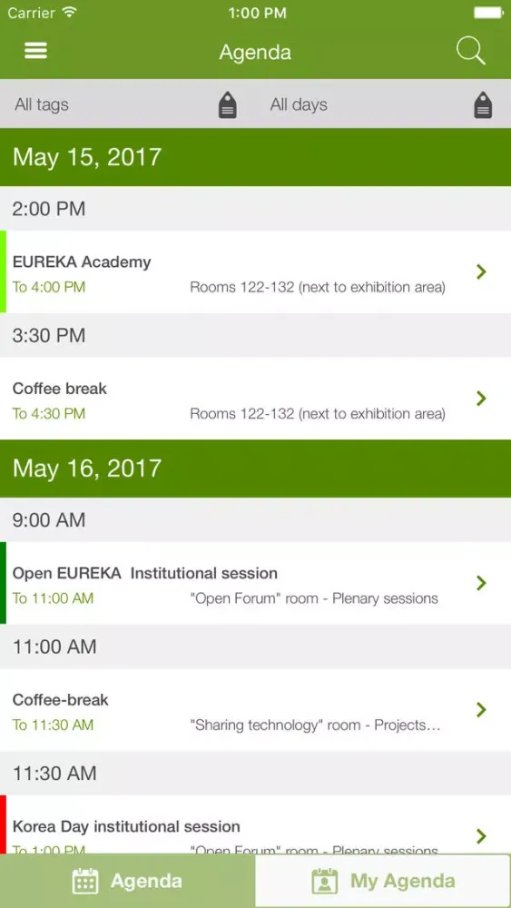 Ảnh chụp màn hình của E! Inno Week