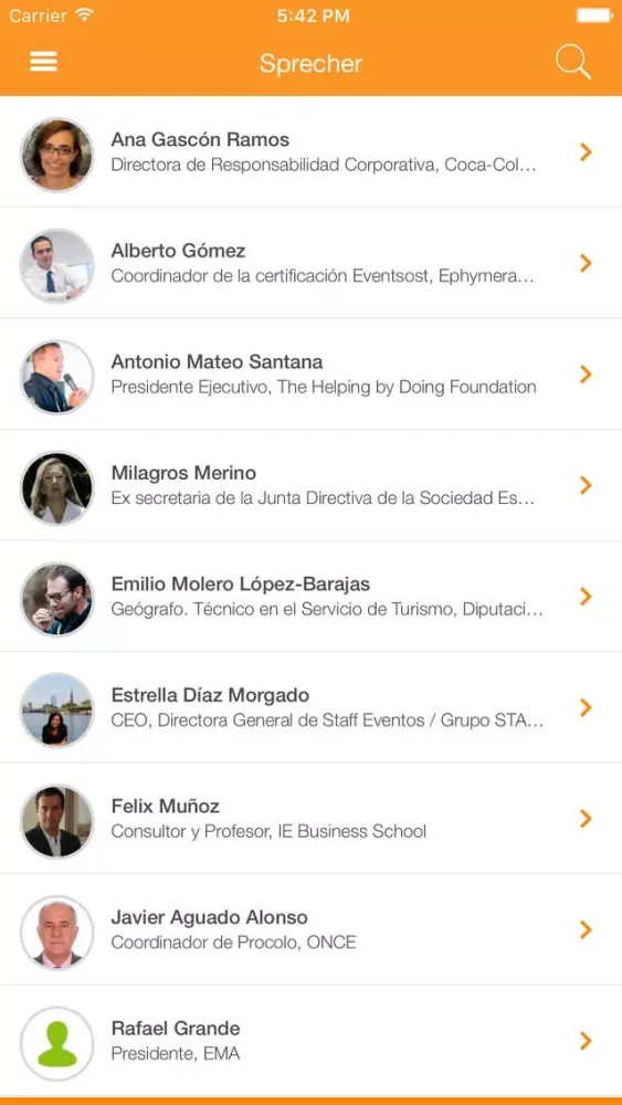 Capturas de pantalla de Event Tage 2016