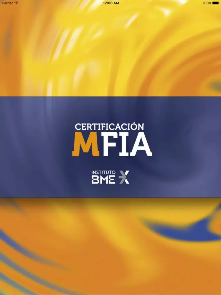 Certificación MFIA iPad  Screenshots