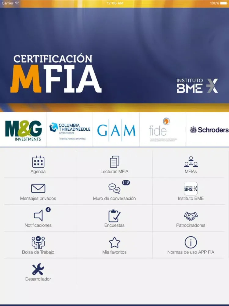 Certificación MFIA iPad  Screenshots