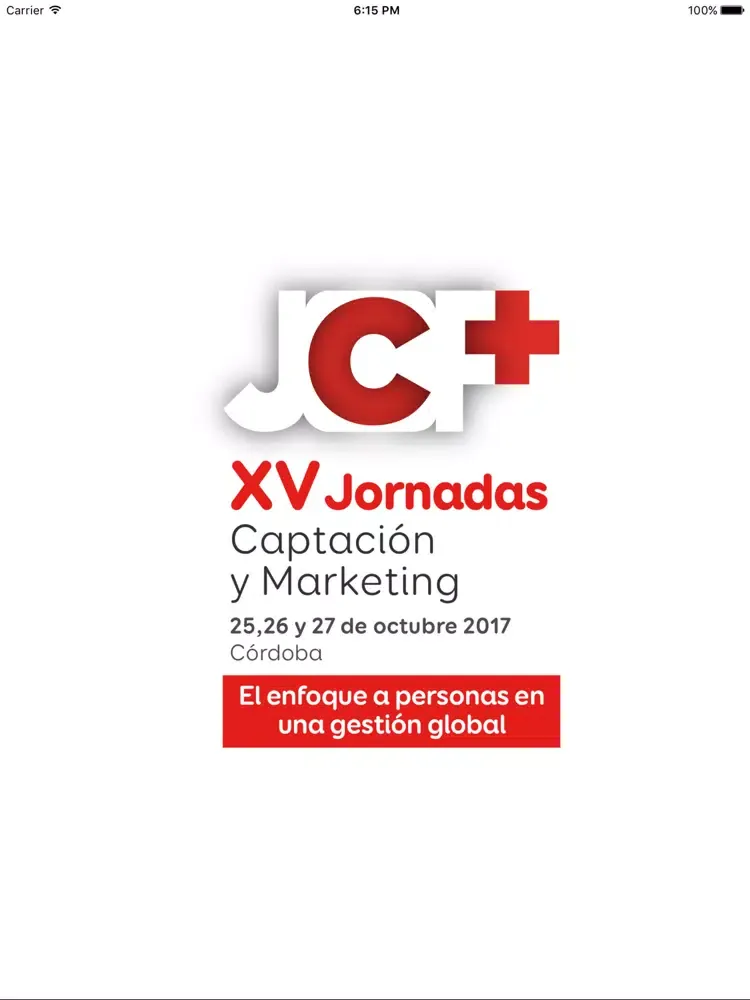 XV Jornadas de Captación iPad  Ekran Görüntüleri