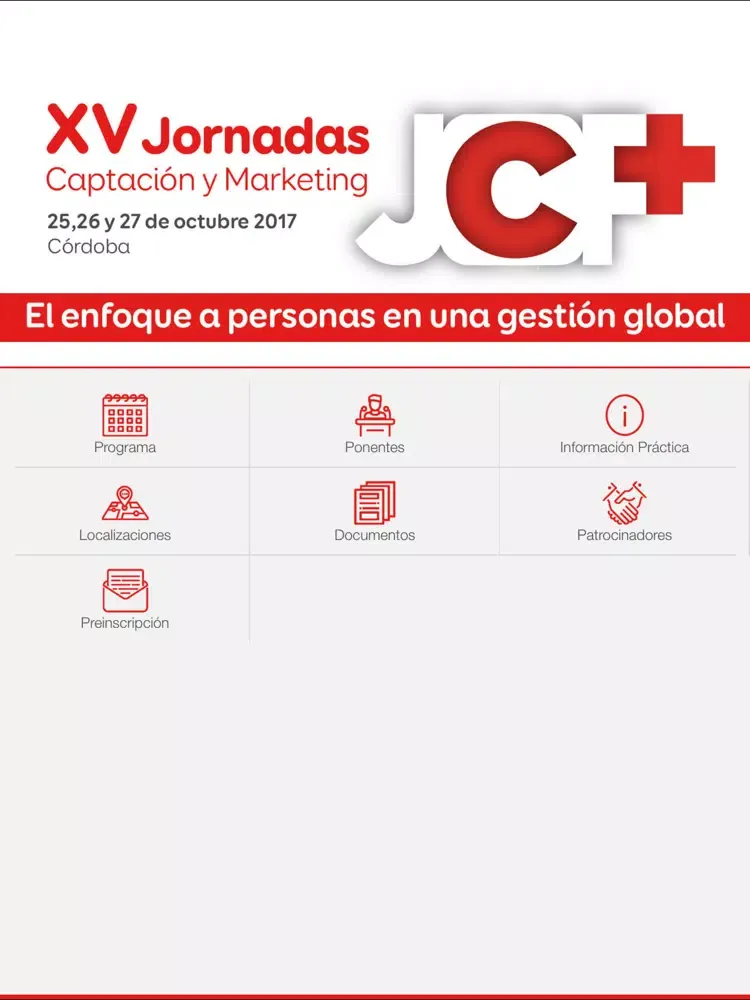XV Jornadas de Captación iPad  Ekran Görüntüleri