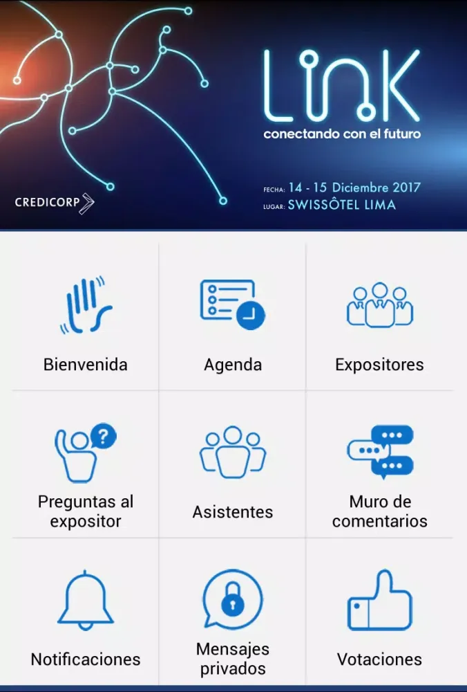 Reunión Link Credicorp 2017 Screenshots