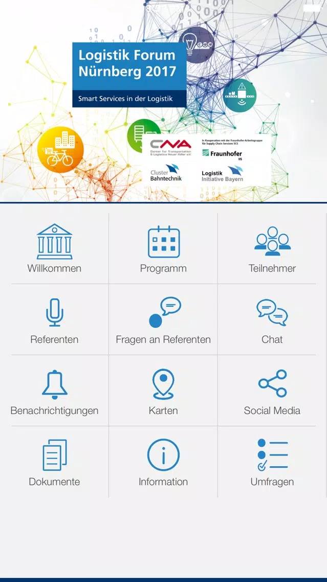Tangkapan skrin Logistik Forum Nürnberg 2017