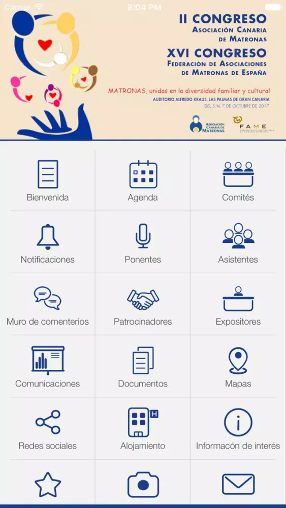 Скриншоты Congreso ACAMAT-FAME 2017