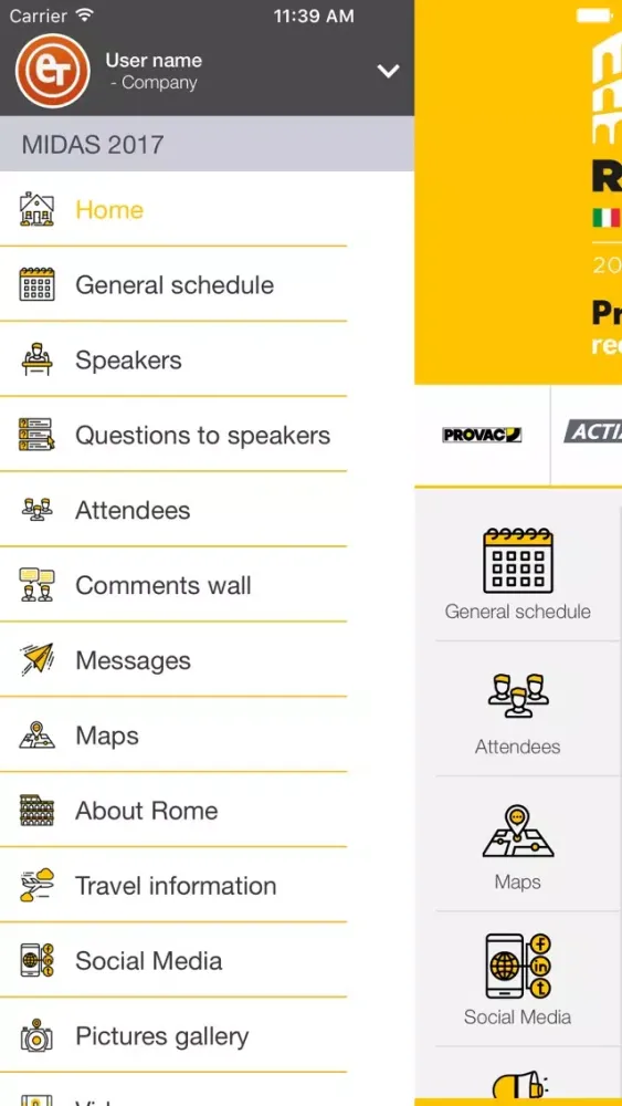 ROME CONVENTION 2017应用截图