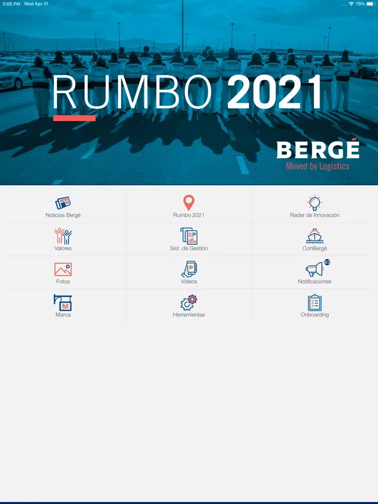 Ảnh chụp màn hình của Rumbo 2021 iPad 