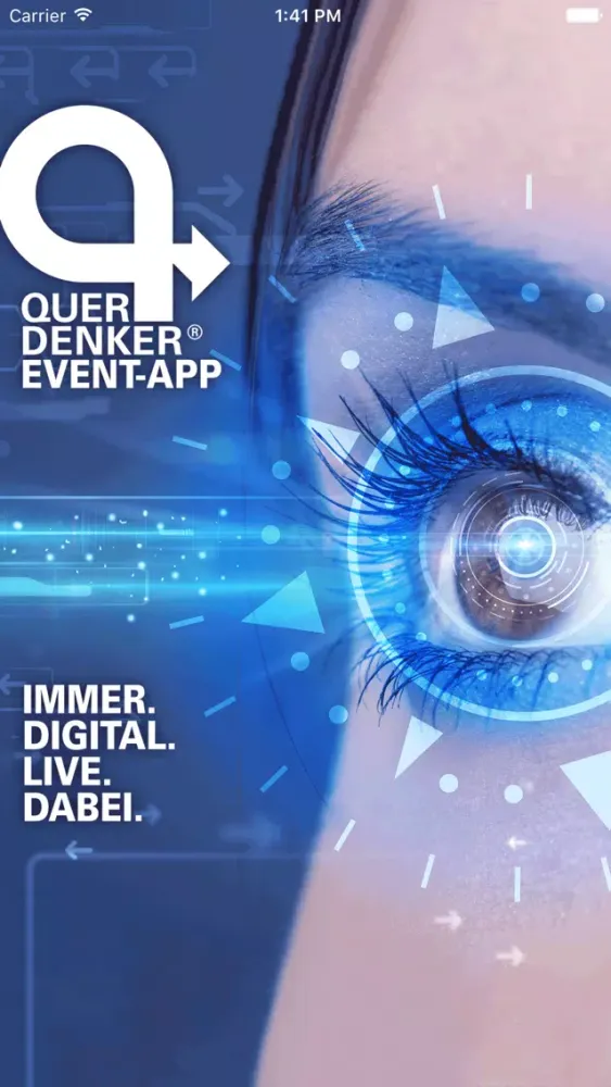 Querdenker Event-App Screenshots