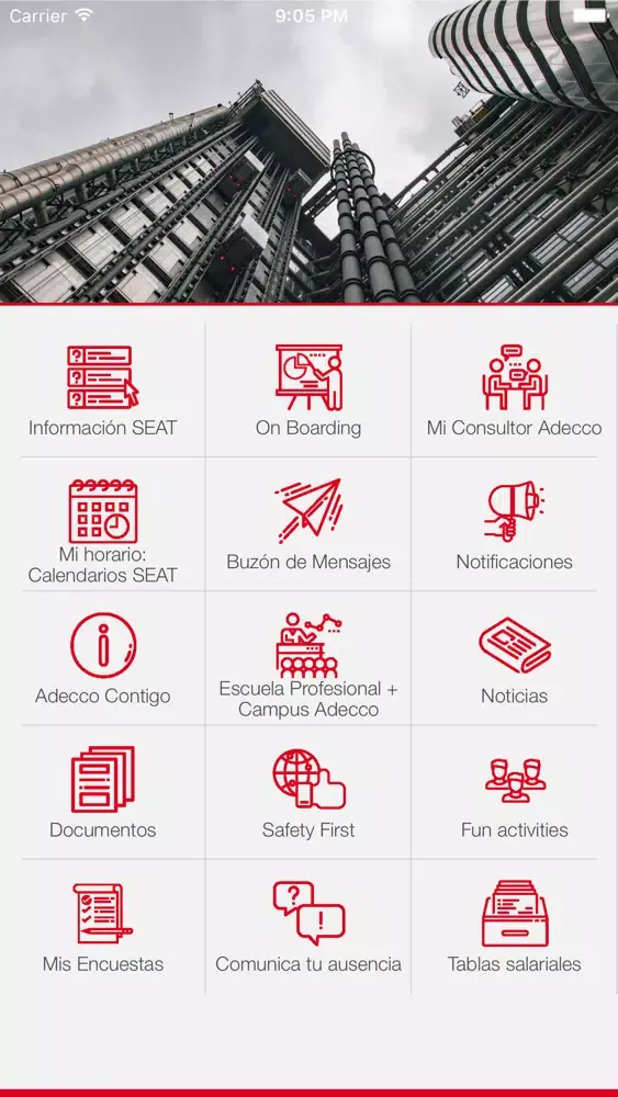 Adecco SEAT Screenshots