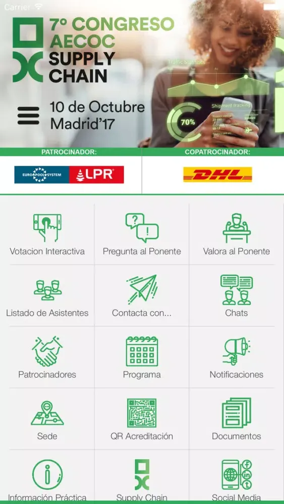 Zrzuty ekranu Congreso AECOC Supply Chain 17