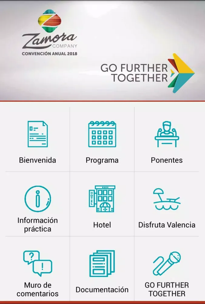 ภาพหน้าจอของ Zamora Company Convención 2018