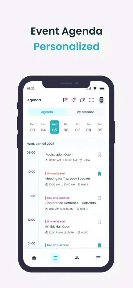 Ảnh chụp màn hình của Eventzilla