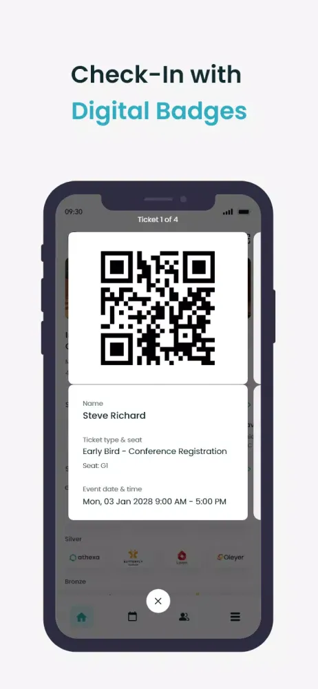 Ảnh chụp màn hình của Eventzilla