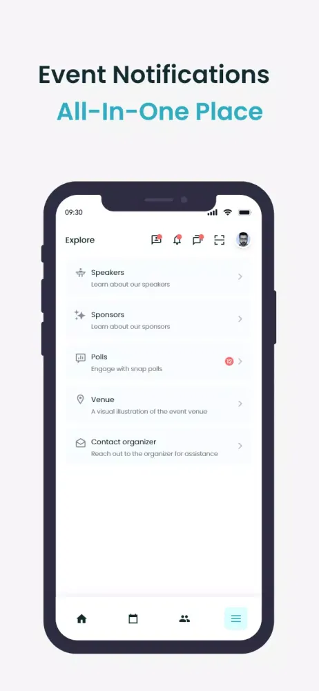 Ảnh chụp màn hình của Eventzilla