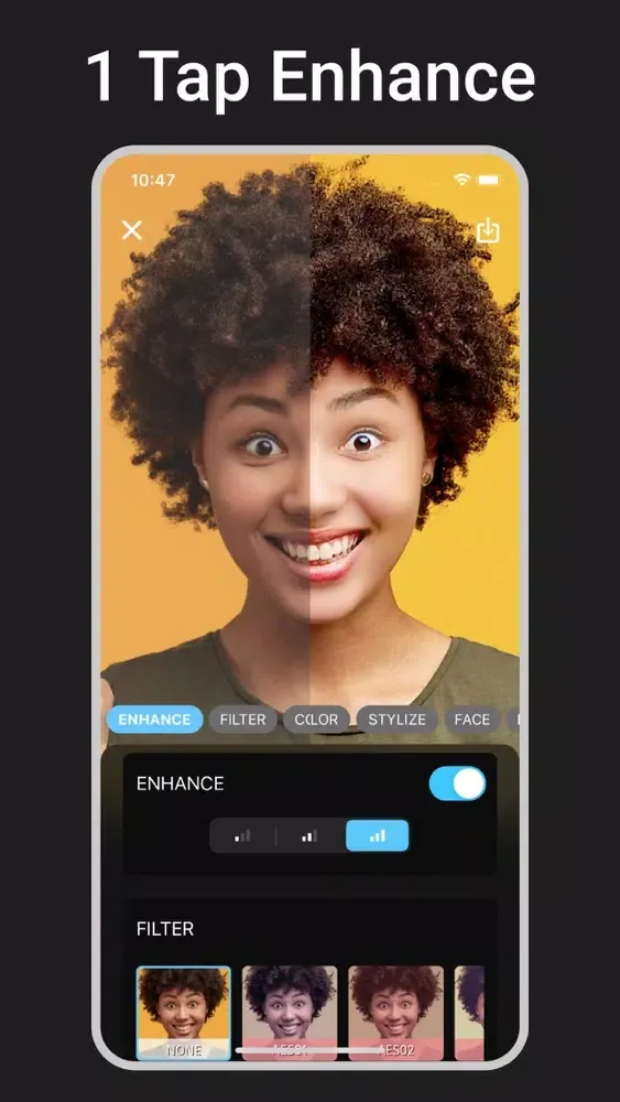 تصاویر InStyle: Enhance Photo Editor