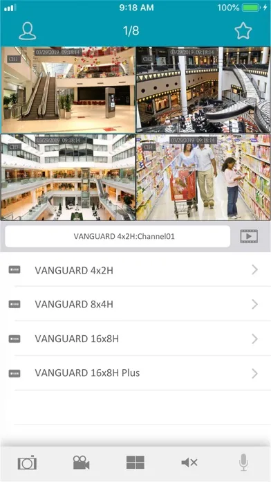 Tangkapan skrin eFVMS by EverFocus