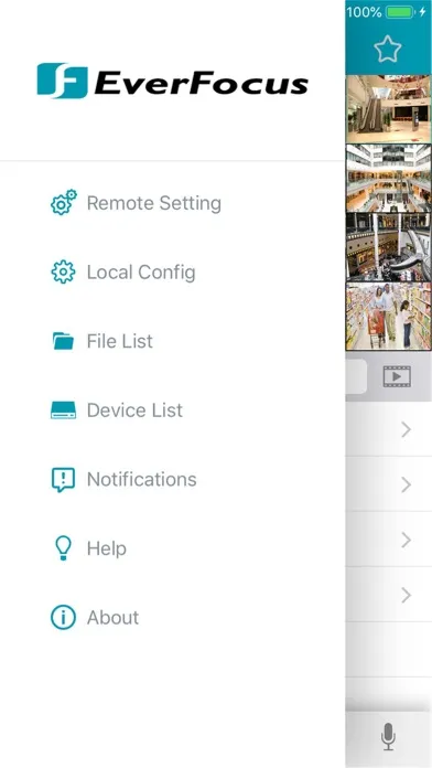 Tangkapan skrin eFVMS by EverFocus