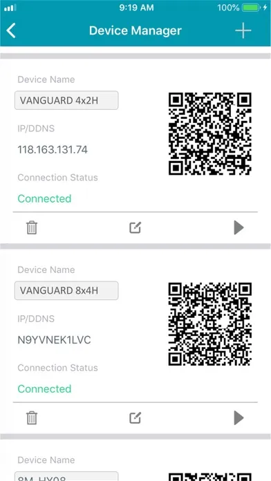 Tangkapan skrin eFVMS by EverFocus