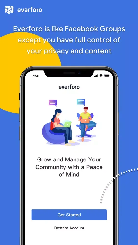 Everforo - Community Groups स्क्रीनशॉट