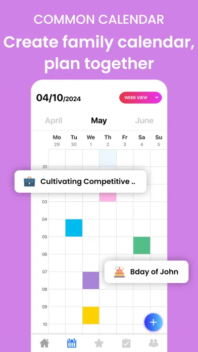 Screenshot di Shared Family－Joint Calendar