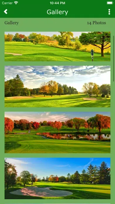 Evergreen Golf Club App应用截图