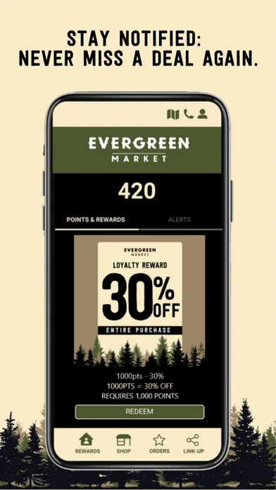 Evergreen Market Ekran Görüntüleri