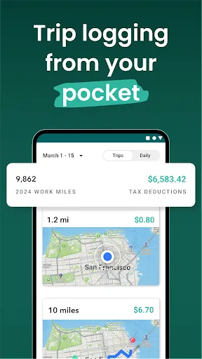 Everlance: Mileage Made Easy Screenshots