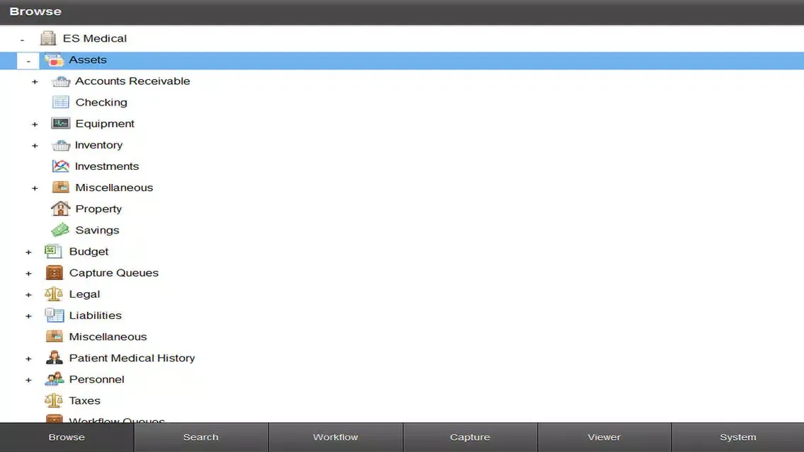ES Imaging Client Screenshots