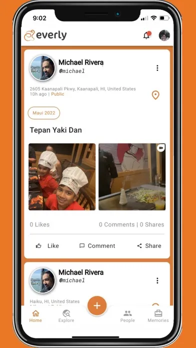 تصاویر Everly App