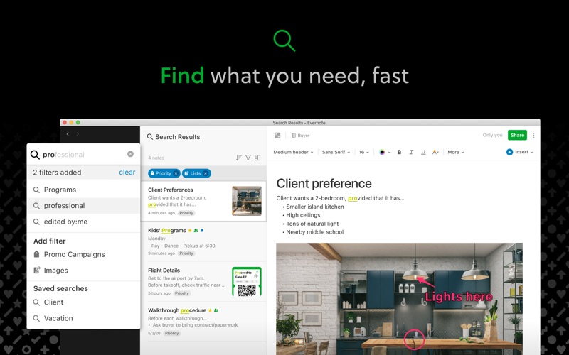 تصاویر Evernote