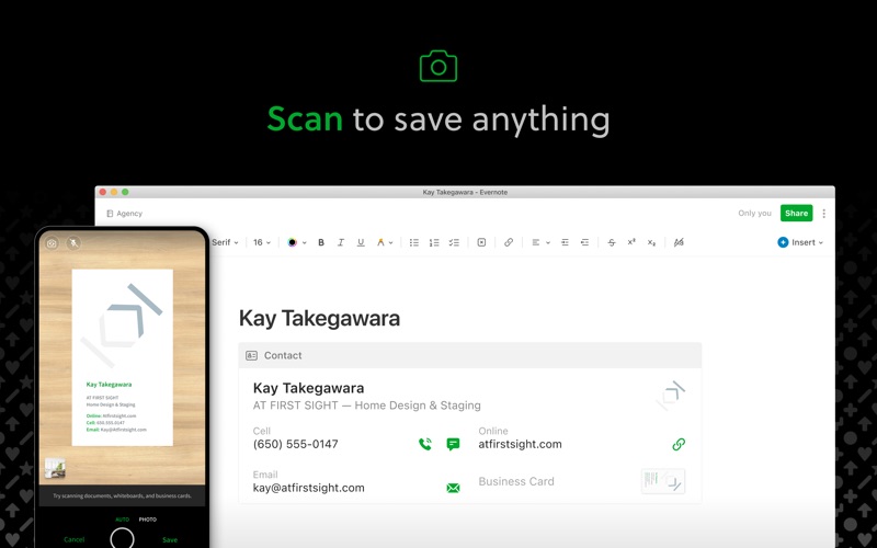 تصاویر Evernote