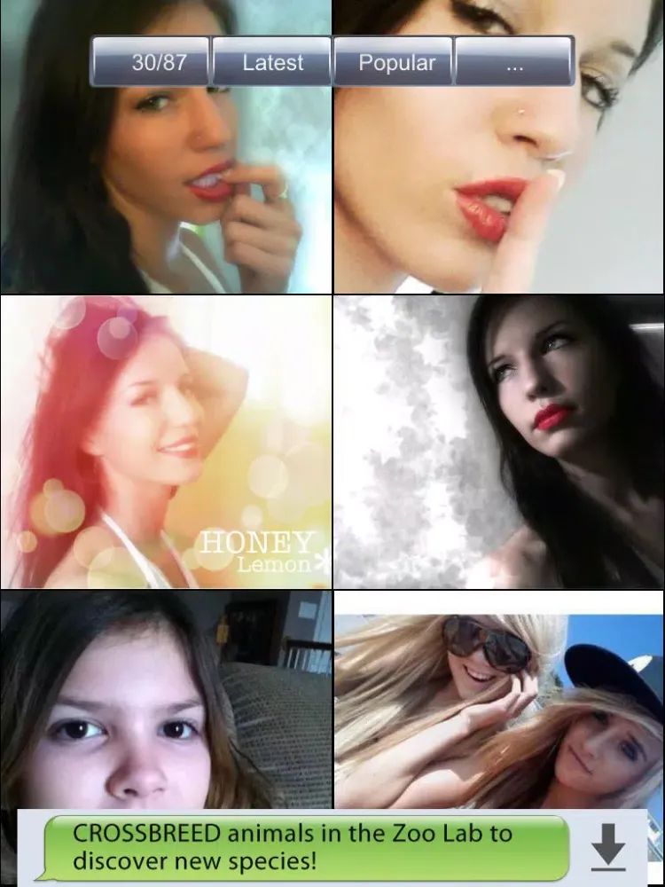 Capturas de pantalla de EverPic iPad 