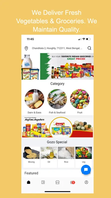 Gozo App Screenshots