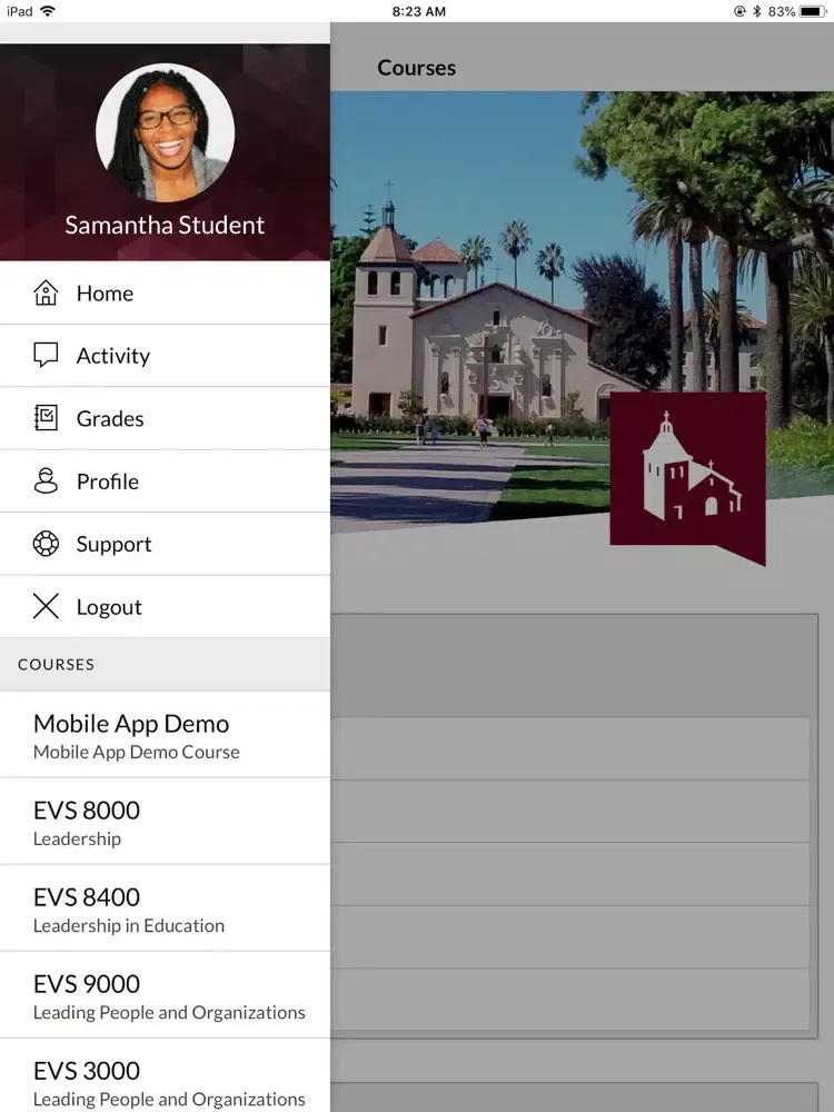 Zrzuty ekranu SCU Connect iPad 