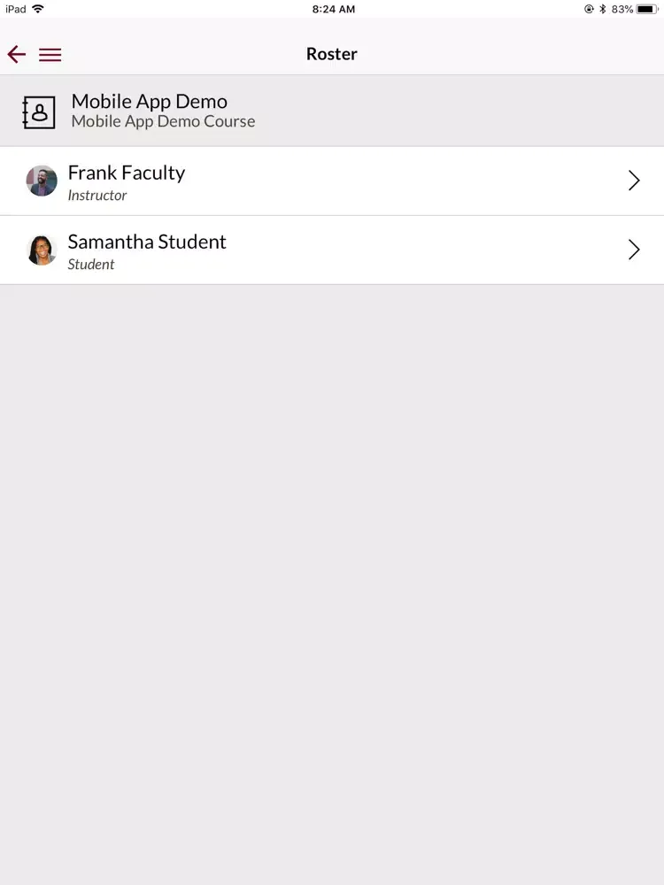 Zrzuty ekranu SCU Connect iPad 