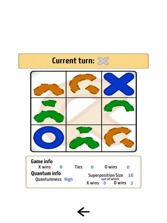Quantum TiqTaqToe iPad  Screenshots