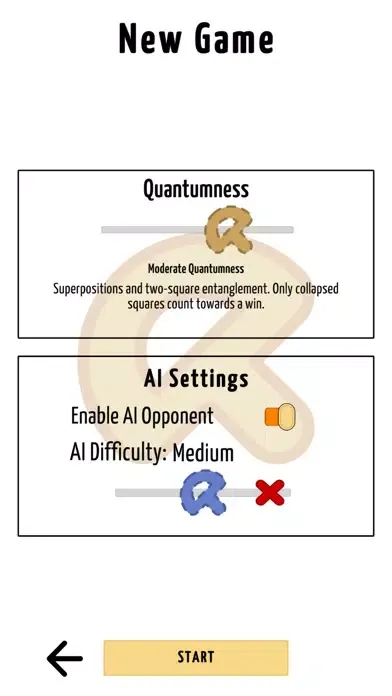 Ảnh chụp màn hình của Quantum TiqTaqToe